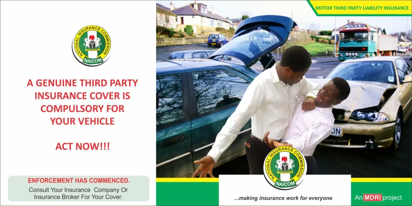 Making compulsory insurance understood — campaign artwork for National Insurance Commission (NAICOM)